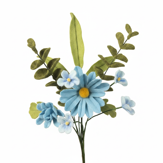 Handmade Felt Daisy Bouquet